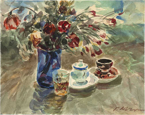 Неизвестный художник. Натюрморт 